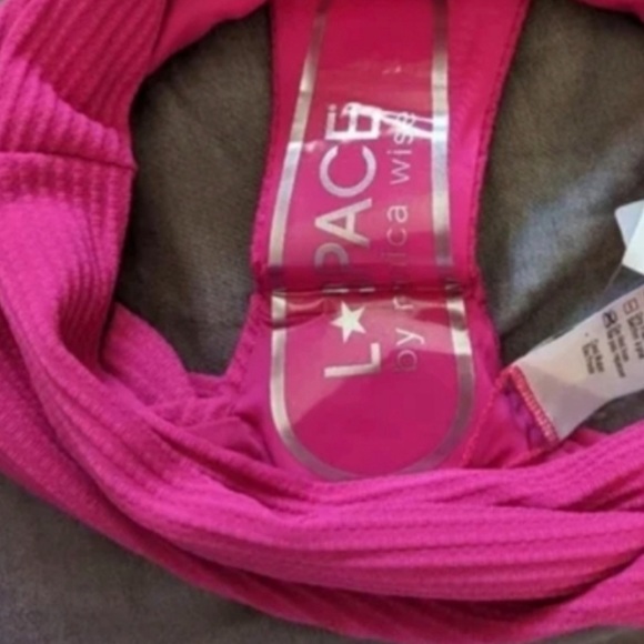 L*Space Jess Desi Bikini Set Bougainvillea - Picture 3 of 8